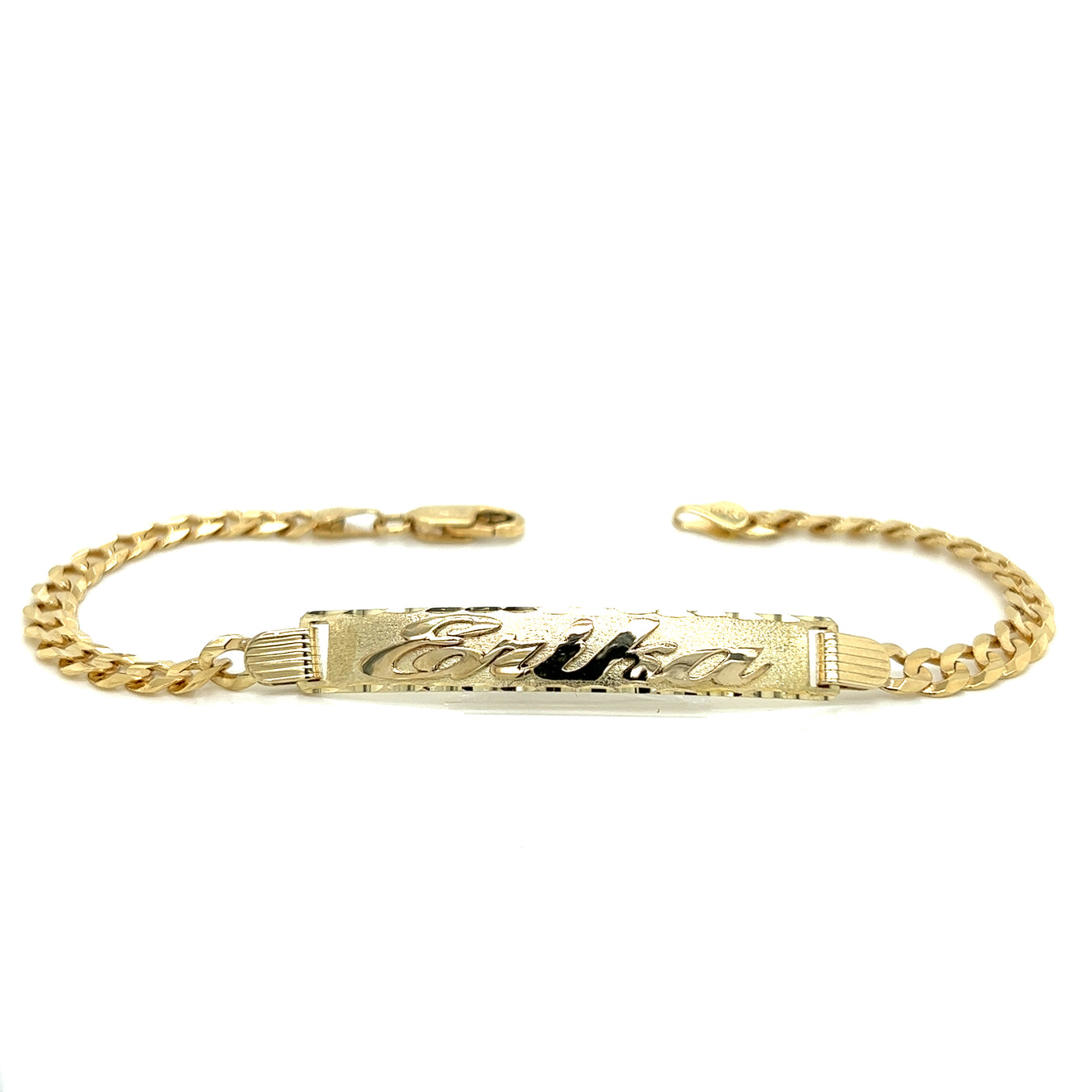Women's Gold ID Bracelets | Esclavas De Oro Para Mujer