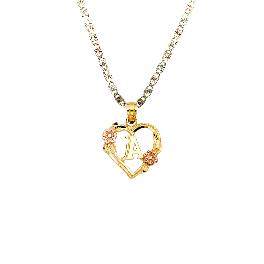Gold Initial Necklaces
