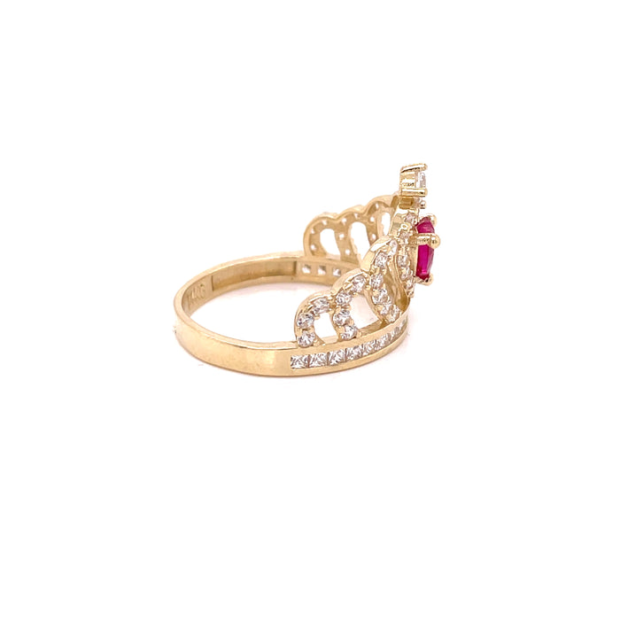 Red Heart Crown - MyAZGold