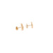 Gold Nugget Heart Earrings - 10k - MyAZGold