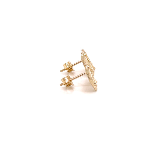 10K - Gold Nugget Earrings - Small - MyAZGold