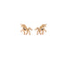 14k Gold Unicorns Stud Earrings - MyAZGold