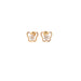14k Butterfly Outline Stud Earrings - MyAZGold