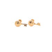 14k Gold Keys Stud Earrings - MyAZGold