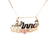 14k Cursive Gold Name with Bow Underneath - MyAZGold