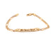 14k Kids Gold ID Bracelet with Gold Name Overlay - MyAZGold