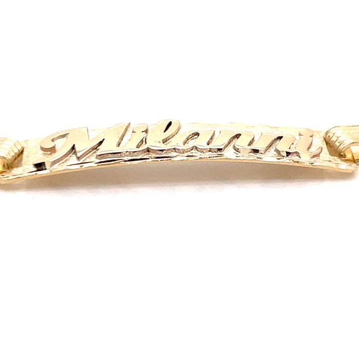 Vintage Speidel Link ID Bracelet Rhodium Electroplated USA Engraved Richard  | eBay