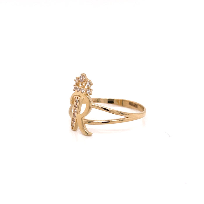 ShipJewel Royale R Ring 18kt Diamond Yellow Gold ring Price in India - Buy  ShipJewel Royale R Ring 18kt Diamond Yellow Gold ring online at Flipkart.com