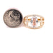 14k Virgin Mary with Side Crosses Ring - MyAZGold