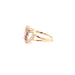 14k Virgin Mary Heart Gemstone Ring - MyAZGold