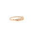 14k Leaf Band with Gemstones - MyAZGold