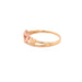 14k Heart Ring with Heart Sides - MyAZGold