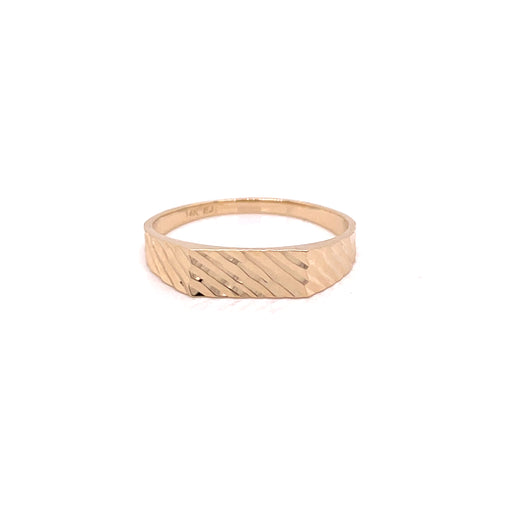 18K Gold Versatile Simple Ring – Midwest Blush