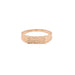 14k Rectangle Band Ring - MyAZGold