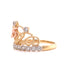 14k Fifteen Crown Ring with Gemstones - MyAZGold