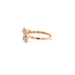 14k Two Butterflies with Gemstones Ring - MyAZGold