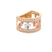 14k Lucky Symbols Ring with Gemstones - MyAZGold