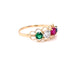 14k Four Color Gemstone Ring - MyAZGold