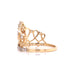 14k Loop Design 15 Ring with Gemstones - MyAZGold