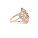 14k Butterfly Ring with Gemstone Wings - MyAZGold