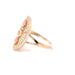 14k Gold 15 Oval Plate Ring - MyAZGold