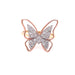 14k Butterfly Ring with Gemstone Wings - MyAZGold