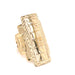 14k Block Letter Custom Ring - MyAZGold