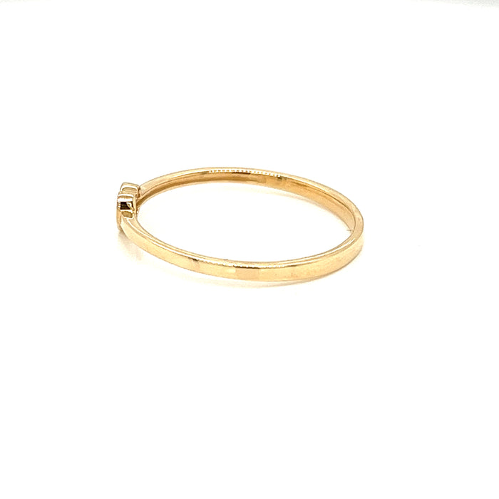 14k Simple Heart Gold Ring - MyAZGold