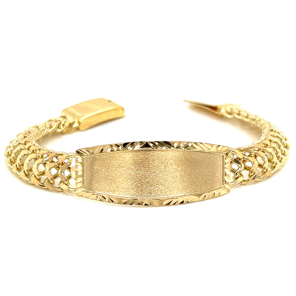 14K Gold Bracelet for Girls / Esclava Para Niña En Oro 14K 