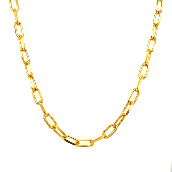 14k Grand Oval Link Gold Chain